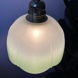 Vintage green and white flower pendant light - 2 copies available