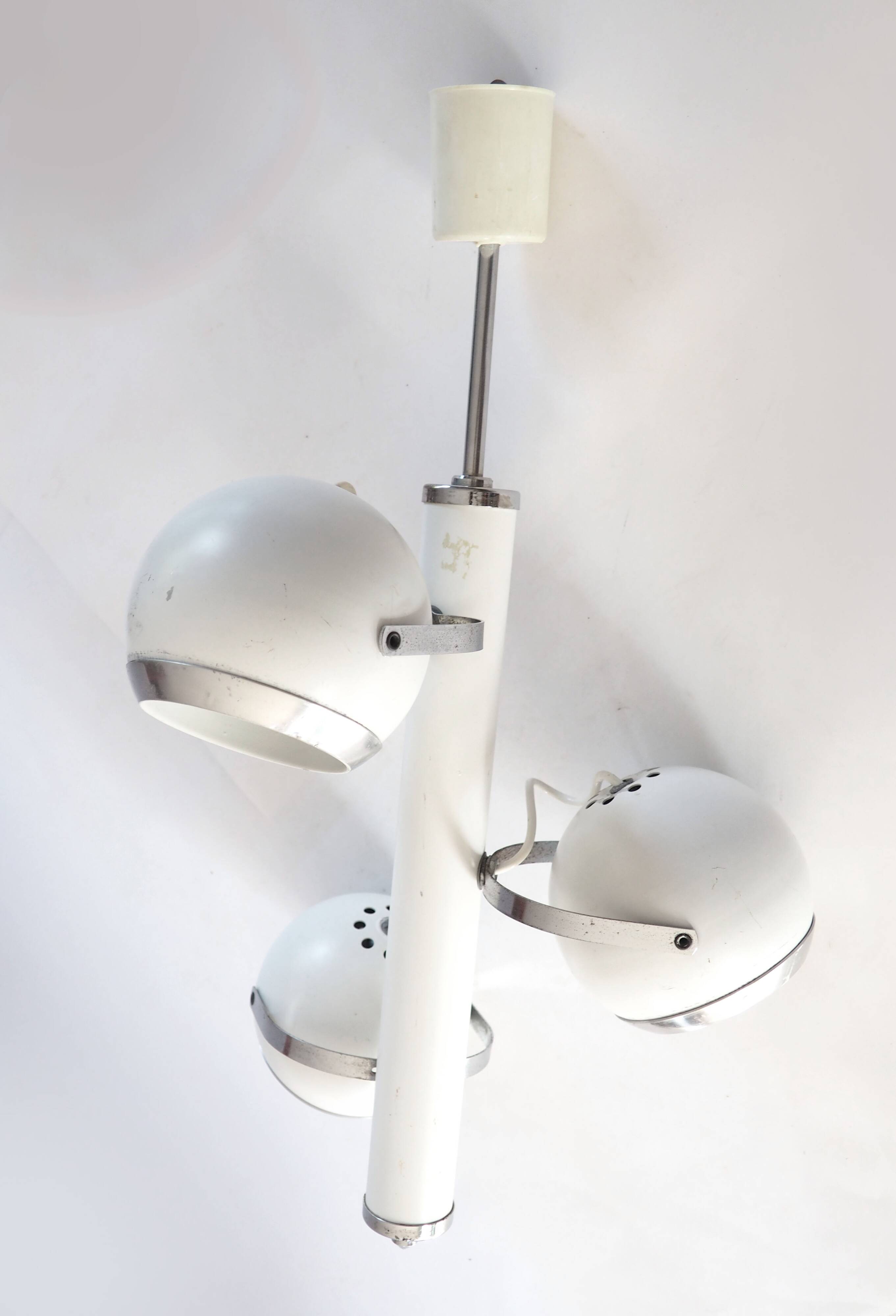 1970s eyeball 3 spotlight suspension