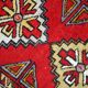 Tapis vintage fait main Yastik turc 48cm x 107cm (1950s)