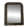 Antique Louis-Philippe style mirror with a marble frame 60 x 48 cm