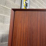 Danish Tambour Door Sideboard by Hvidt & Molgaard 50s