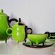 Coffee service Vallauris 1950s green – Lucchesi – vintage design