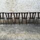 Lot de 12 chaises de bistrot