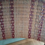 Bistro armchair in bamboo and wicker