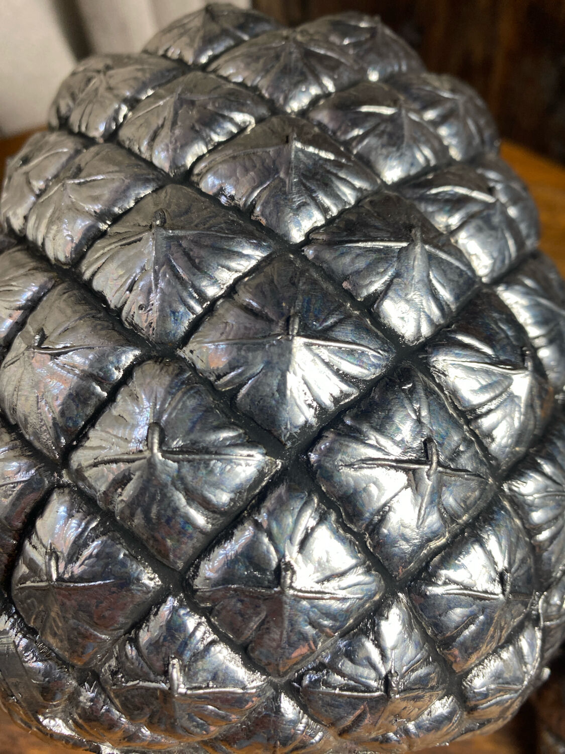 Pineapple-shaped ice bucket by Mauro Manetti, 1960.