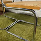 Pair of chairs Marcel Breuer Cesca B32