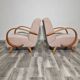 Art Deco Lounge Chairs from Jindřich Halabala, 1950s, Set of 2