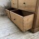 1950s pine workshop furniture 175cm