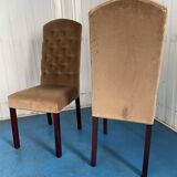 Pair of “Chesterfield” chairs