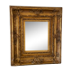 Gilded resin mirror Louis XV H47 X L42 style