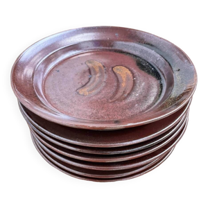 assiettes années 60