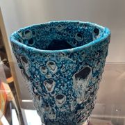 Vintage ceramic pot cache Fat Lava 60s
