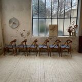 6 chairs by Johannes Andersen