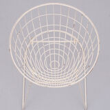 Pastoe Wire Stool Model Km05, Cees Braakman 1950s