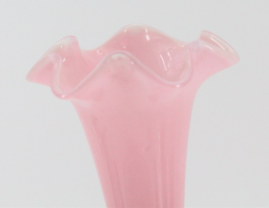 Pink opaline vase
