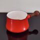Red casserole DANSK DESIGNS in enamelled metal IHQ 60s