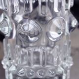 Vintage Sklo Union Molded Glass Vase 1970
