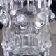 Vintage moulded glass vase Sklo Union 1970