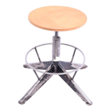 Vintage steel stool