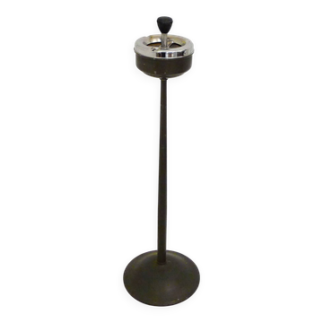 Mid-century metal floor ashtray