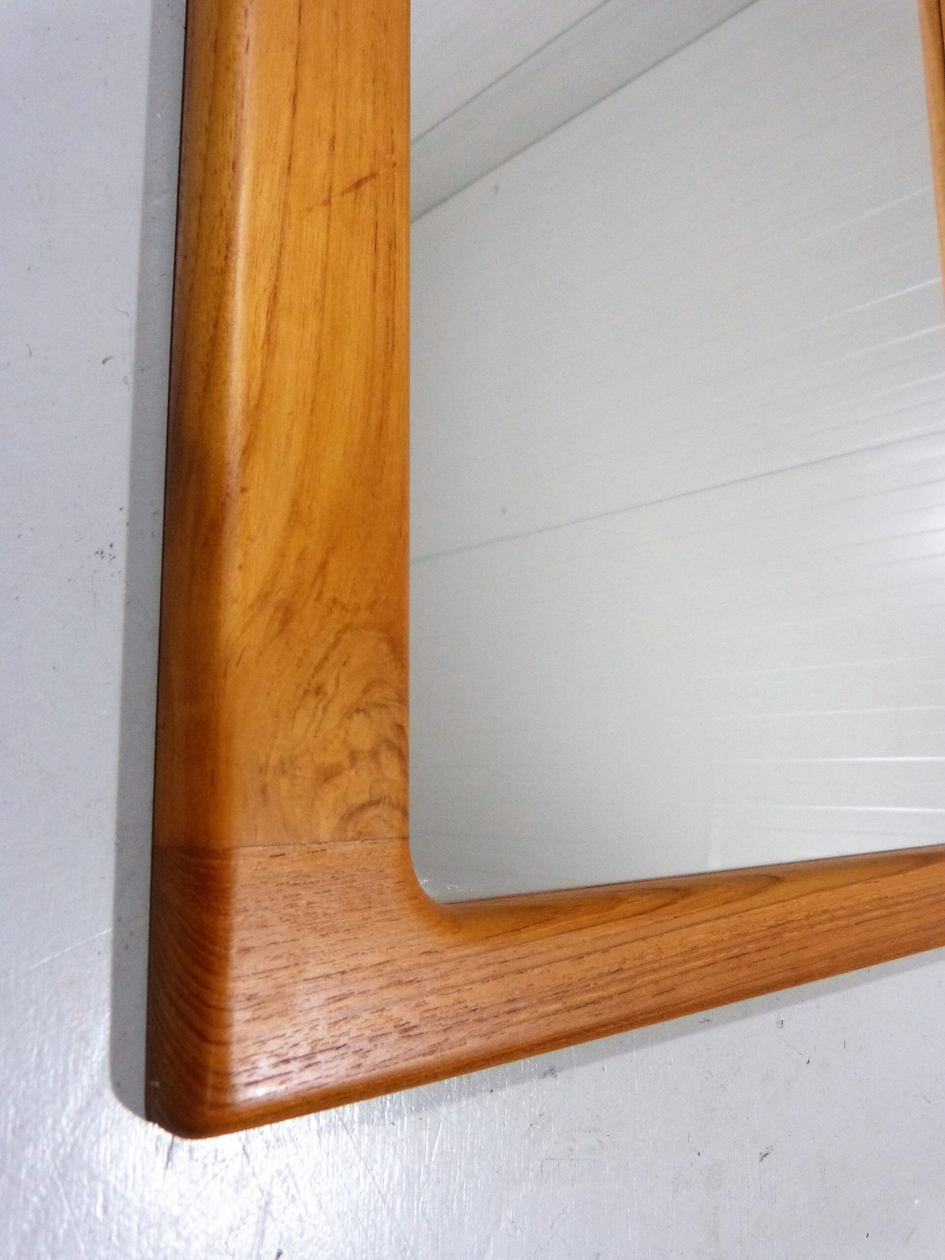 Silkeborg teak wall mirror 1960’s
