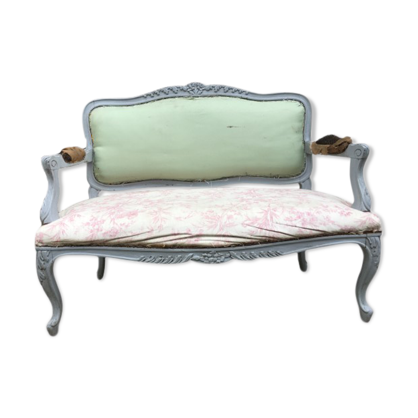Louis XV style children's sofa circa 1900/1920