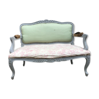 Louis XV style children's sofa circa 1900/1920