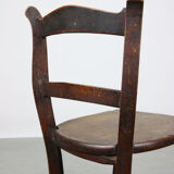 Antique Patinated Children's Chair, 1890s