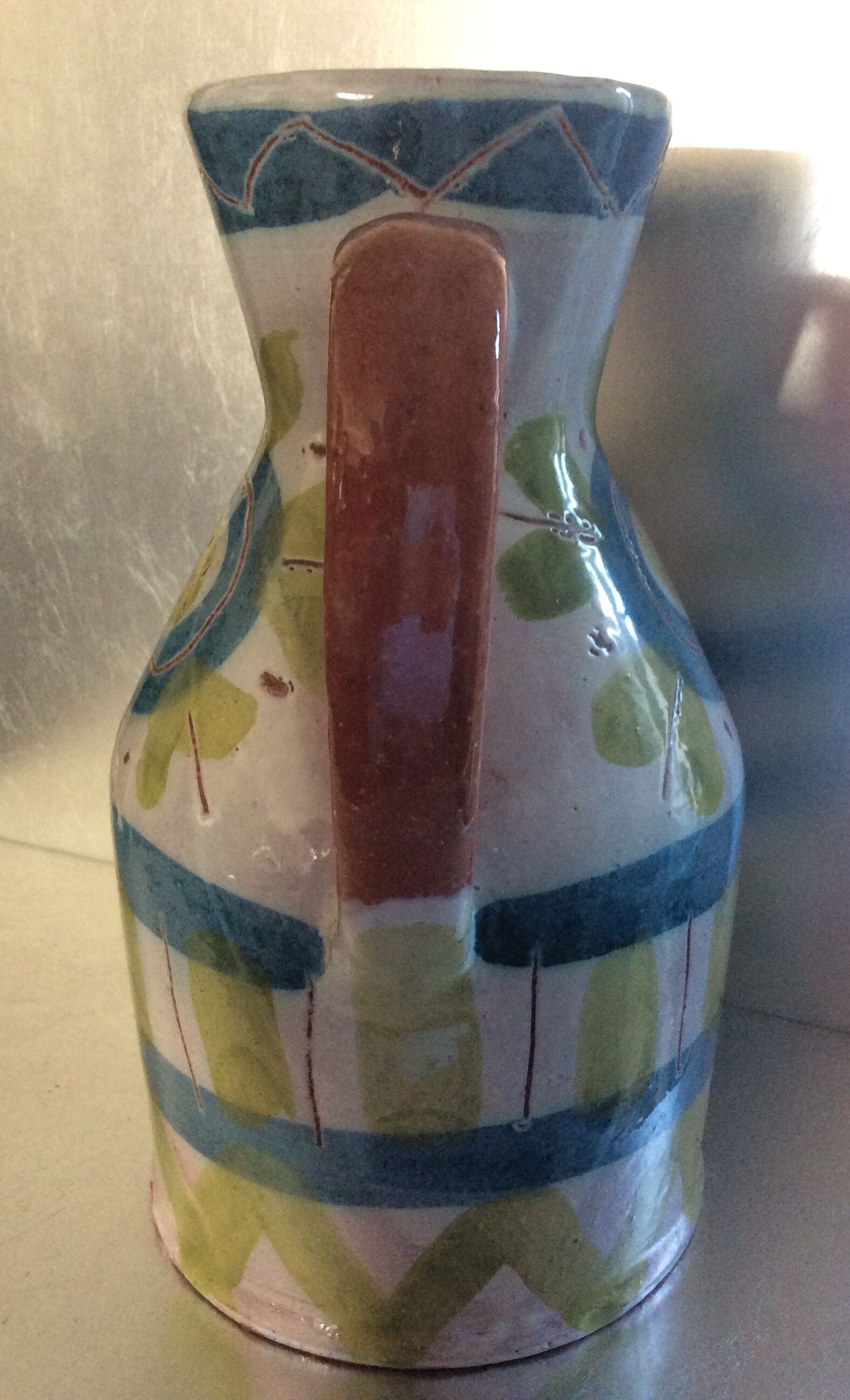 Vintage ceramic pitcher 60-70 Made in Sweden