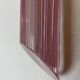 Murano ribbed ceiling lamp, 1980s