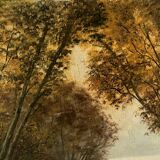 Fishing day, oil on canvas signed A. Parizy