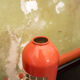 Pair of bedside lamps with wire mesh Italy 50s