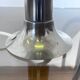 Lampe de table chromée / Allemagne, années 1970