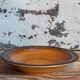 Nine hollow earthenware plates of saint-amand décor main service "meylan"vintages