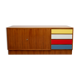 1960s sideboard with colored drawers