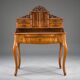 Louis Philippe walnut secretary desk