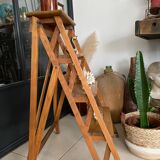 Vintage wooden stepladder