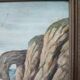 Painting on wood "seaside"