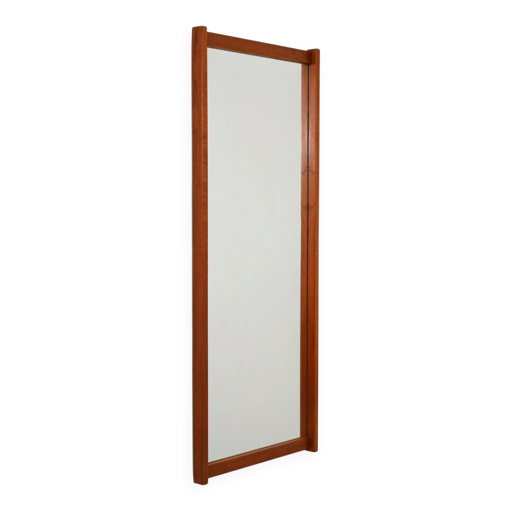 1960s Scandinavian teak mirror