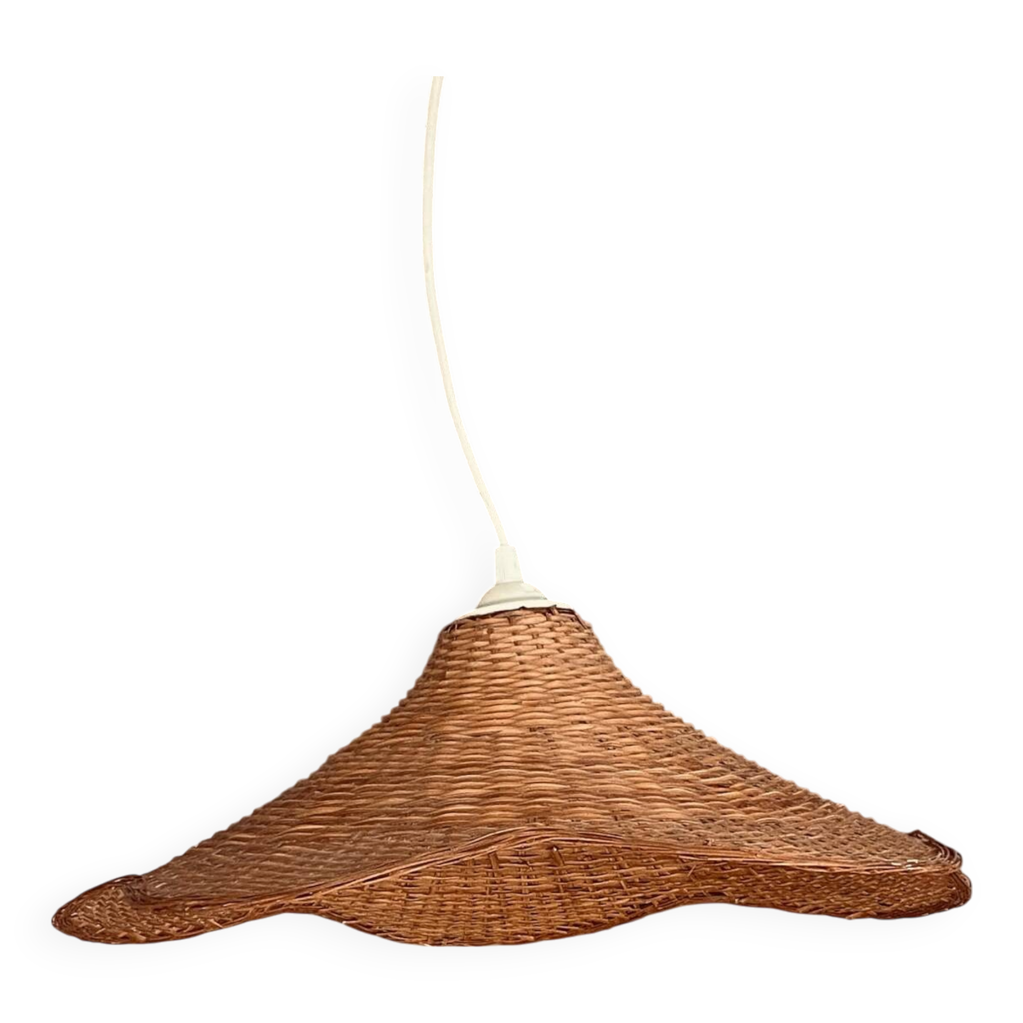 Rattan pendant light
