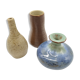 Set of 3 miniature ceramic vases from the Netherlands