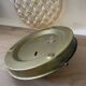 Vintage Amber Glass Wall/Ceiling Light