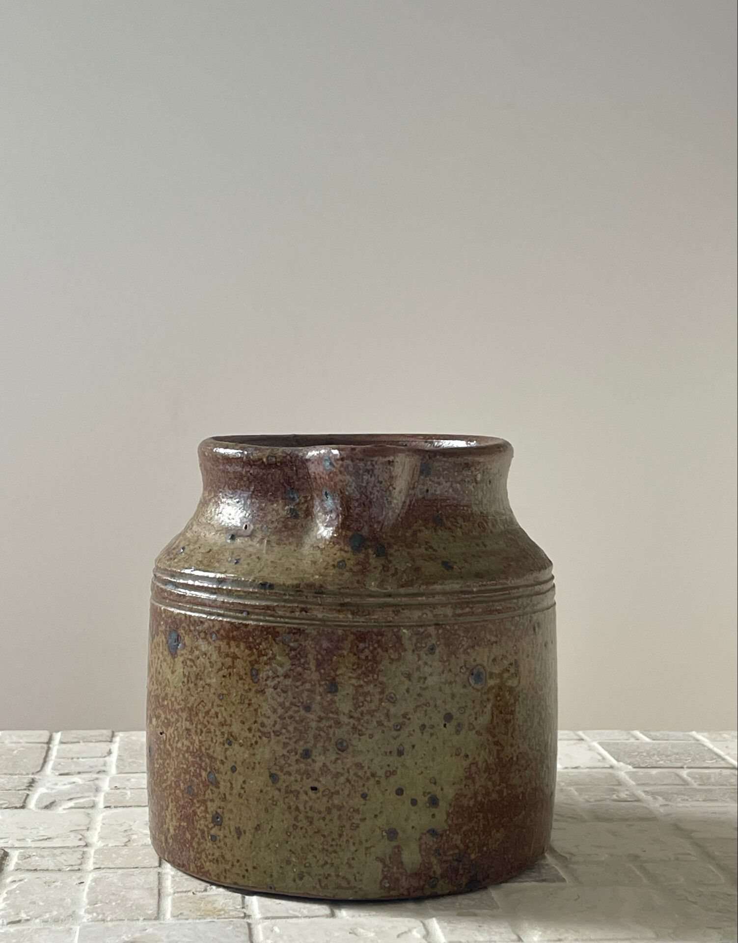 Pyrite stone jug 1970