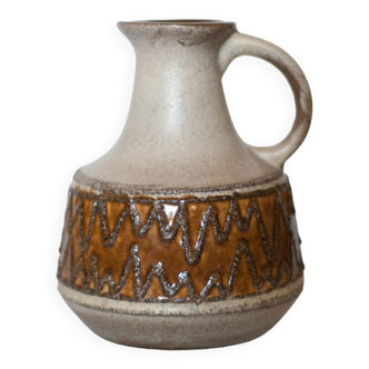 Ceramic vase 4077 VEB Haldensleben, decorative vase, made in Germany