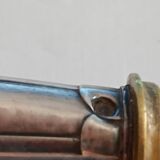Serving shovel in filled and gilded silver.