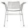 White metal wire chair from Erlau | Germany | 1960s