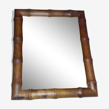 Miroir bambou 25x30cm