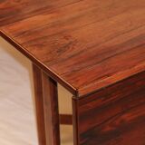 Bendt Winge scandinavian rosewood expandable table, 1960