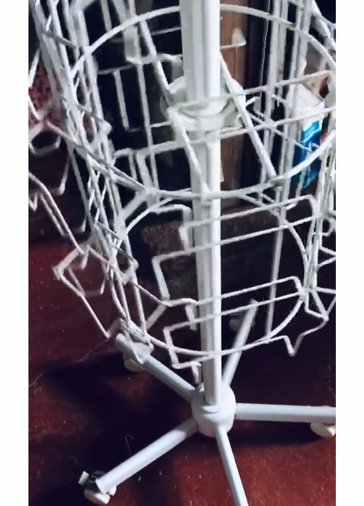 Professional turnstile display for photos or postcards