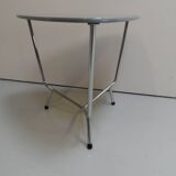Vintage sidetable with chrome base 1950's